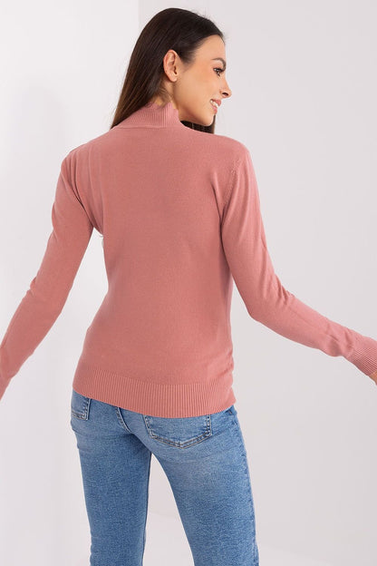 Turtleneck Long-Sleeve Sweater